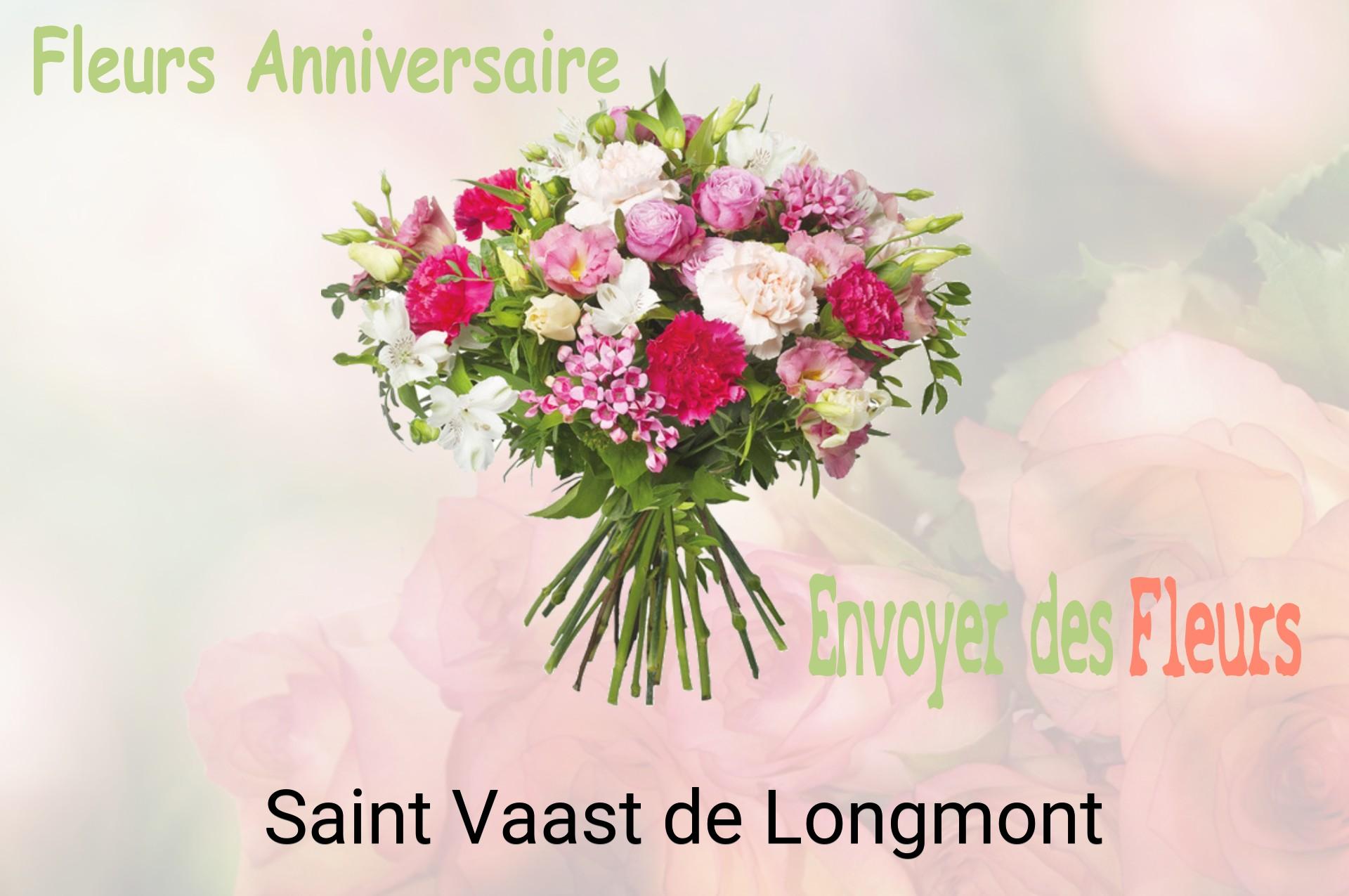 Bouquet de fleurs d’anniversaire livré à Saint-Vaast-de-Longmont