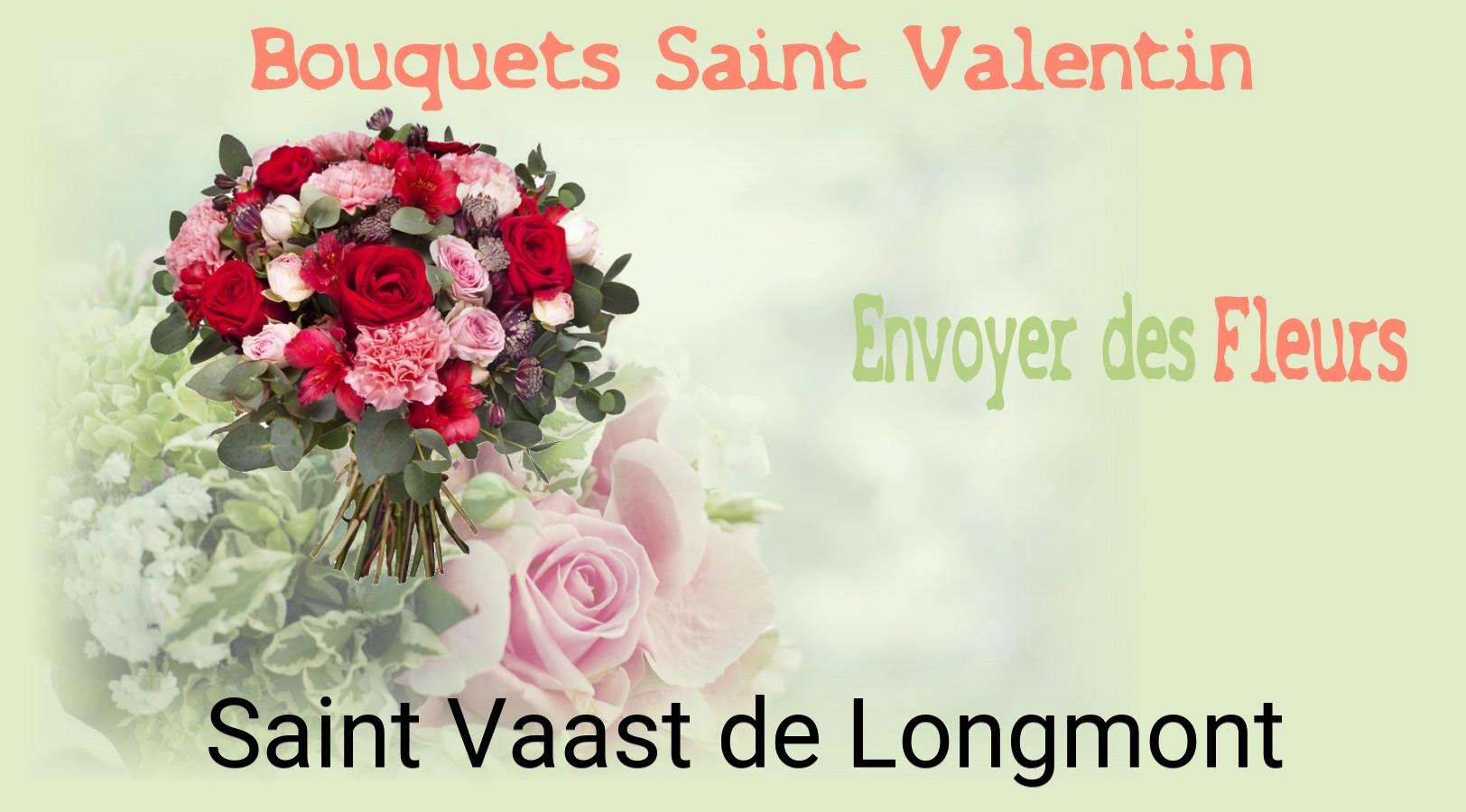 Roses de Saint-Valentin livrées à Saint-Vaast-de-Longmont